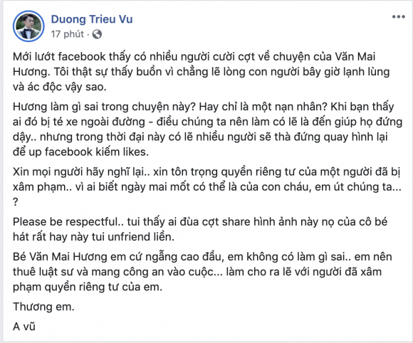 Dương Triệu Vũ, ca sĩ Vũ Hà, sao Việt, ca sĩ Văn Mai Hương